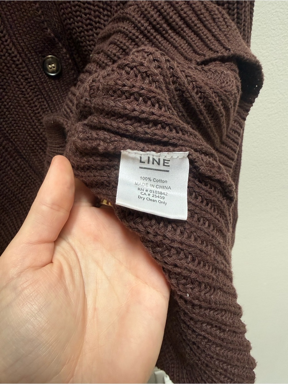 Line The Label Cardigan - Picture 3 of 4